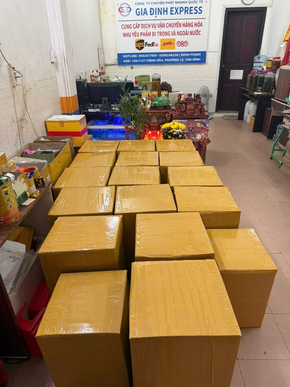 Gửi hàng đi Mỹ